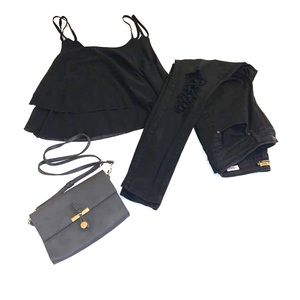 Pants, Blouse & purse *Party Night Bundle